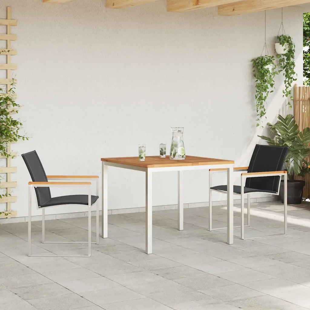 Set da Pranzo per Giardino 3 pcs Legno di Acacia Massello 3334813