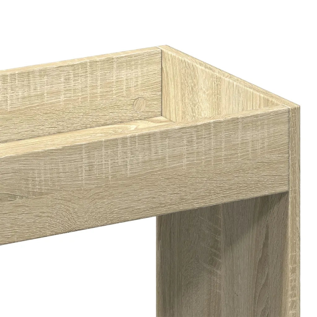 Credenza Rovere Sonoma 92x33x180 cm in Legno Multistrato 3309620