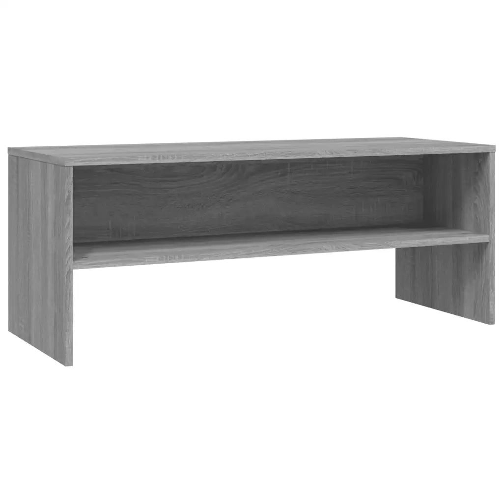 Mobile Porta TV Grigio Sonoma 100x40x40 cm in Legno Multistrato cod mxl 17672