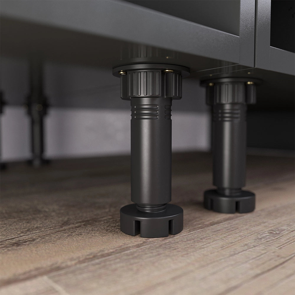 Vicco Cucina componibile Quercia dorata/antracite 270 cm Senza piano di lavoro, con colonna