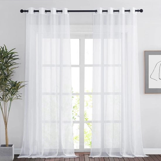 Vetrata - sostenibile - vetrata lussuosa per camera da letto soggiorno sala da pranzo - vetrata di alta qualità voile - tenda vetrata