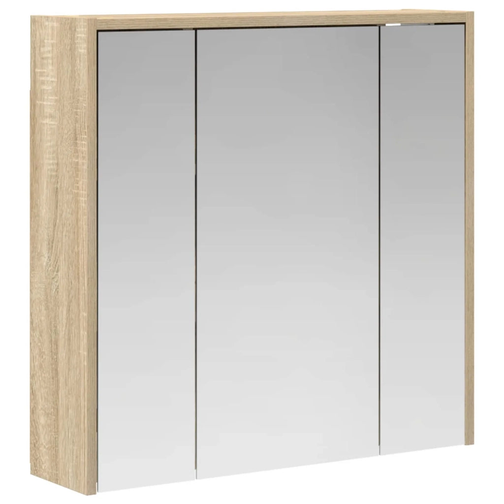 Mobiletto per specchio da bagno Rovere Sonoma
