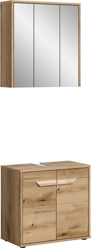 Set di cabina doccia 2 in 1 - stile moderno - spazio di archiviazione regale - 64 cm x 189 cm x 34 cm