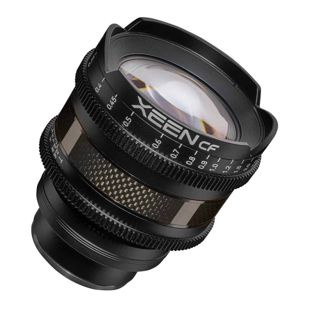 XEEN CF Cinema 16mm T2.6 Sony E a pieno formato