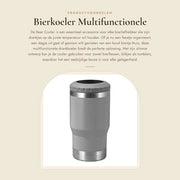 Biercoolatore Multifunzionale Progettata - Coolatore di Birra e Vino - Mantenimento della Temperatura - Portatile - Compatta - Coolatore di Bevande
