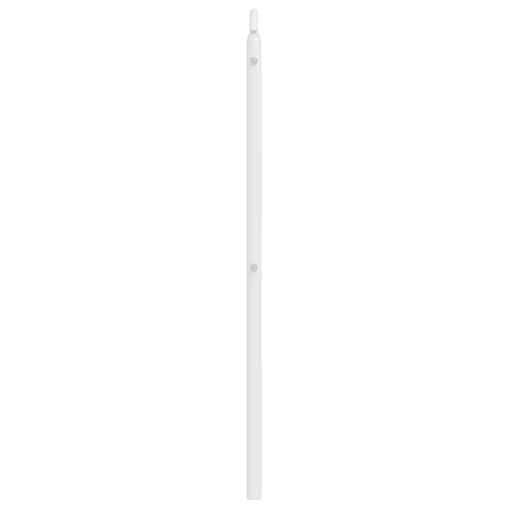 Testiera di Ricambio in Metallo Bianco 180 cm 373874