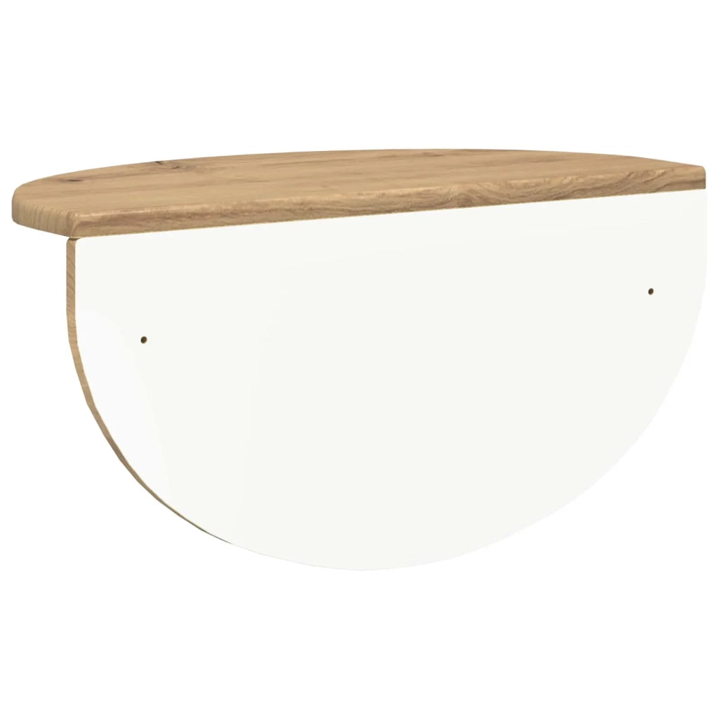 Scaffale da parete Rovere artigianale 48 x 24 x 24 cm 891446