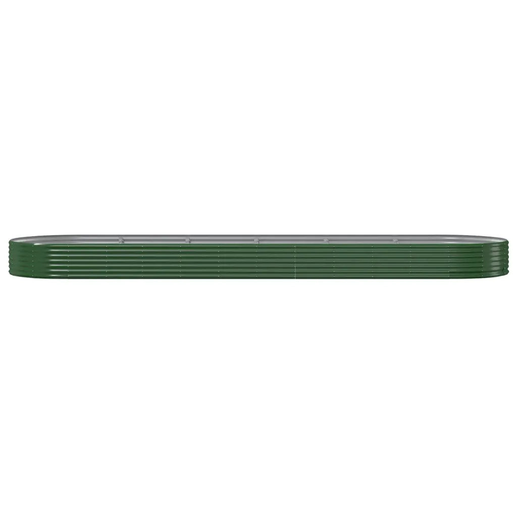 Letto Giardino Acciaio Zincato 523x140x36 cm Verde 319043