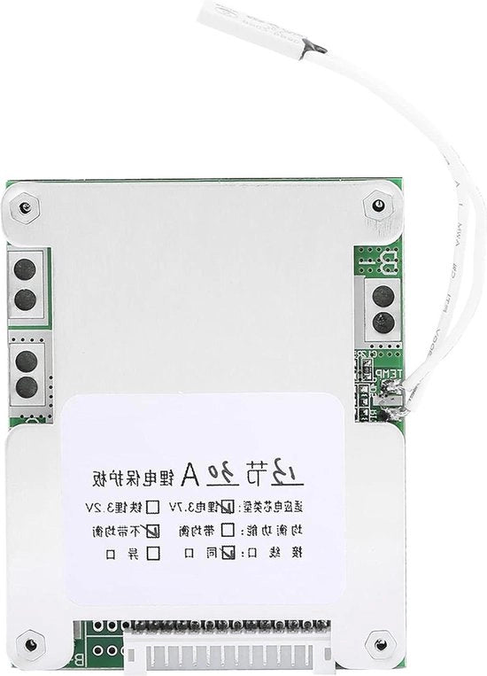 Sistema di Gestione della Batteria 30A per 13S 48V Batterie di Litio, Protezione di Ricarica, PCB di Bordatura.