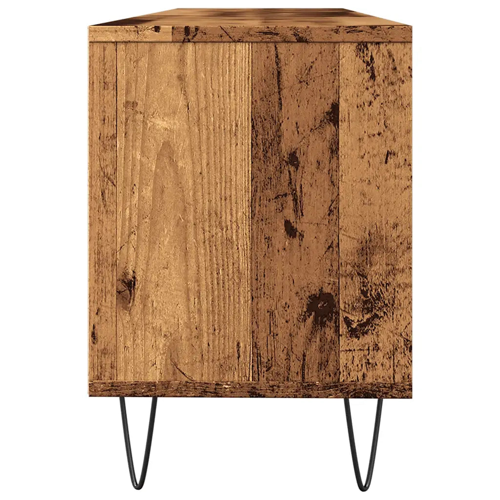 Mobile Porta TV Legno Antico 150x30x44,5 cm Legno Multistrato