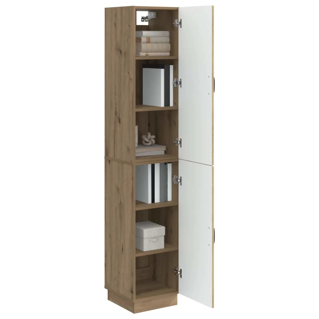 Set di armadi 2 pcs Rovere Artigianale Legno ingegnerizzato