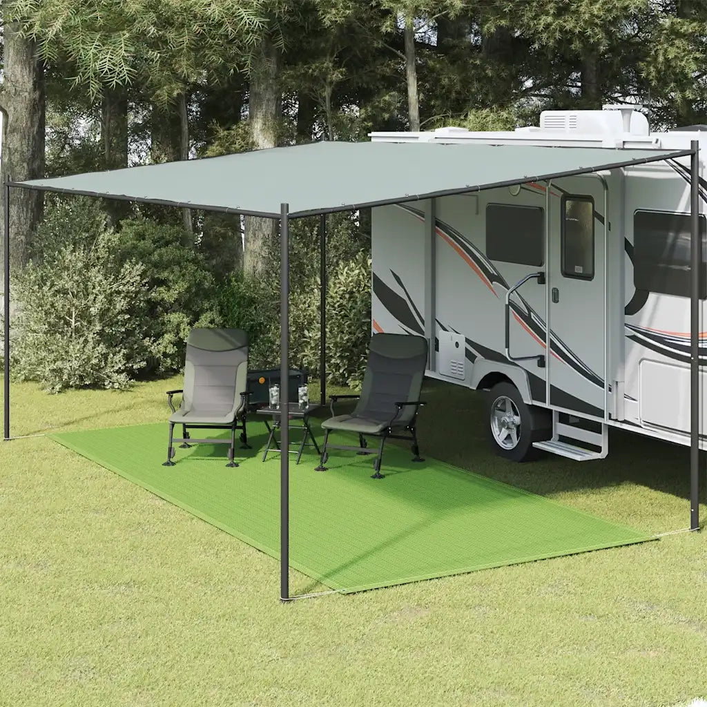 Tappeto da Tenda Verde Chiaro 250x600 cm HDPE 4002279