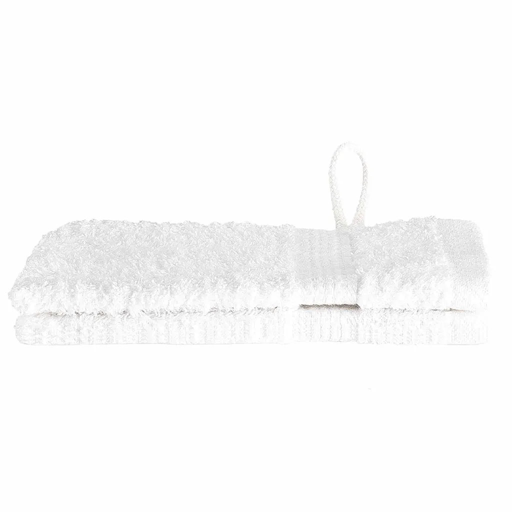 Asciugamano per Ospiti SOLUND 2 pcs Bianco 15 x 21 cm 550 gsm 137112