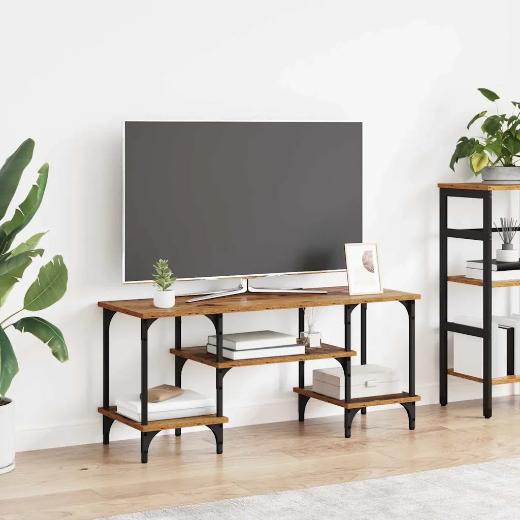 Mobile TV-Credenza per TV-Console TV Legno vecchio 102 x 35 x 45,5 cm