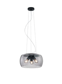 Lampada a Sospensione da Interno a LED in Metallo Antracite