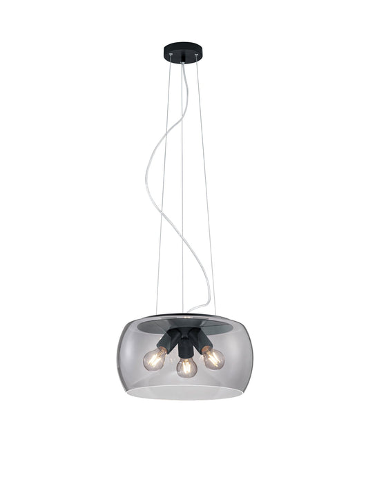 Lampada a Sospensione da Interno a LED in Metallo Antracite