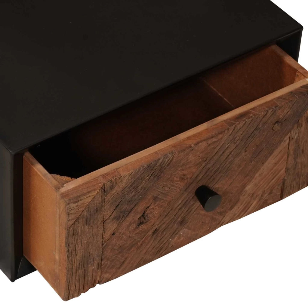 Comodino a muro fatto a mano Naturale 40 x 30 x 20 cm 42020097