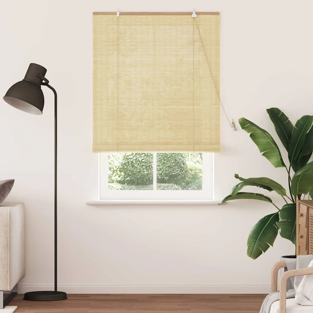 Tenda a rullo con tende-Tenda avvolgibile Natura 120 x 220 cm Bamb¨´ 390148
