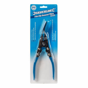 PINZA PINZE LEVAPUNTI RIMOZIONE BOTTONI PANNELLI TAPPEZZERIA CLIP 235mm SILVERLINE 927687