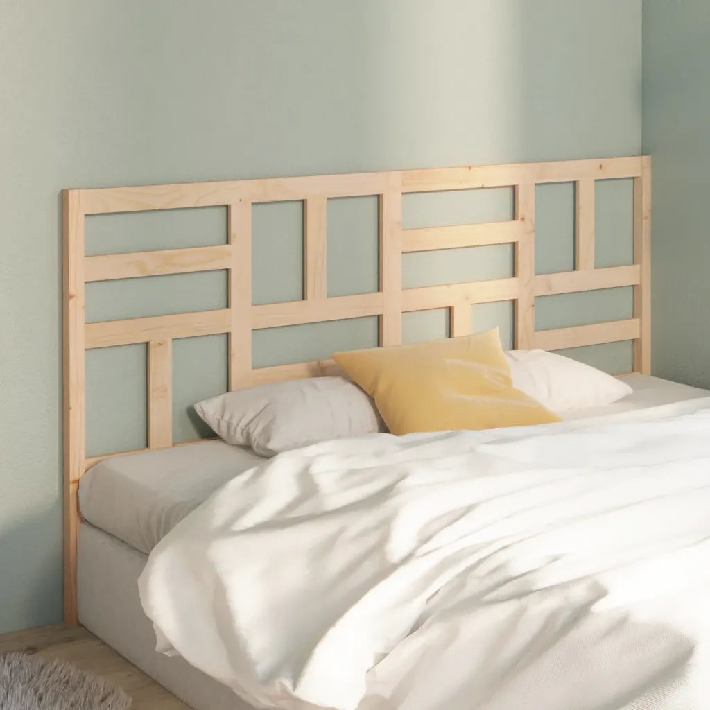Testiera | Testata per Letto 206x4x104 cm in Legno Massello di Pino