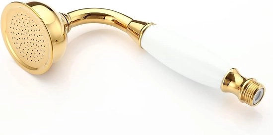 Doccia a mano con testa di douchage in acciaio inossidabile lucidato a specchio e goccia di douchage in ceramica manuale