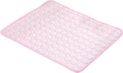 Matte rinfrescanti per animali domestici - cuscino di raffreddamento per cani - controllo del calore - fondo antiscivolo - 62x50 cm - rosa