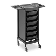 Carrello per parrucchiere - 10 kg - 6 cassetti con 3 divisori portaphon piano di lavoro 420 x 390 mm 14_0007834