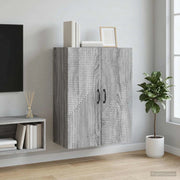 Mobiletto a muro Sonoma grigio 66 x 34,5 x 90 cm 898571