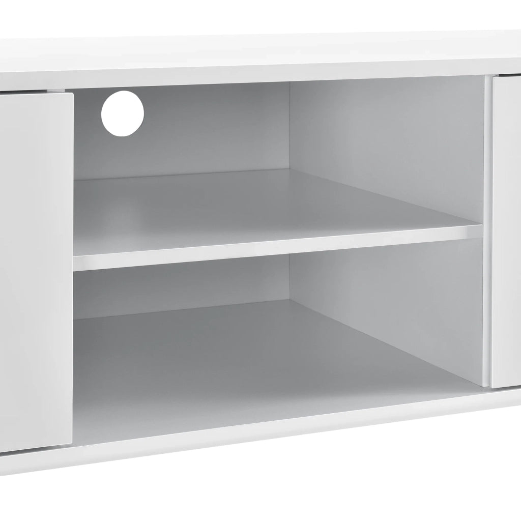 Mobile TV basso truciolare 120 cm bianco 03_0002867