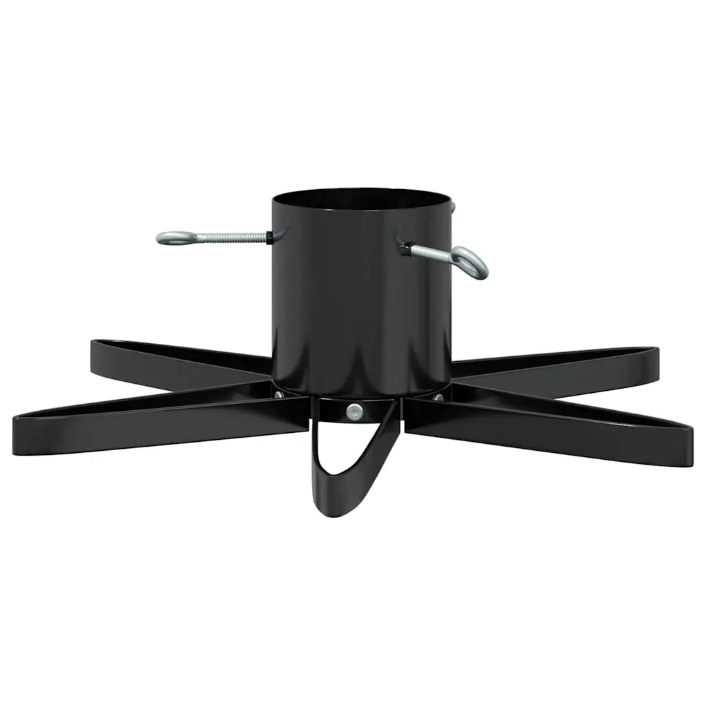 Supporto per Albero di Natale Nero 50 x 50 x 15,5 cm Acciaio 42019200