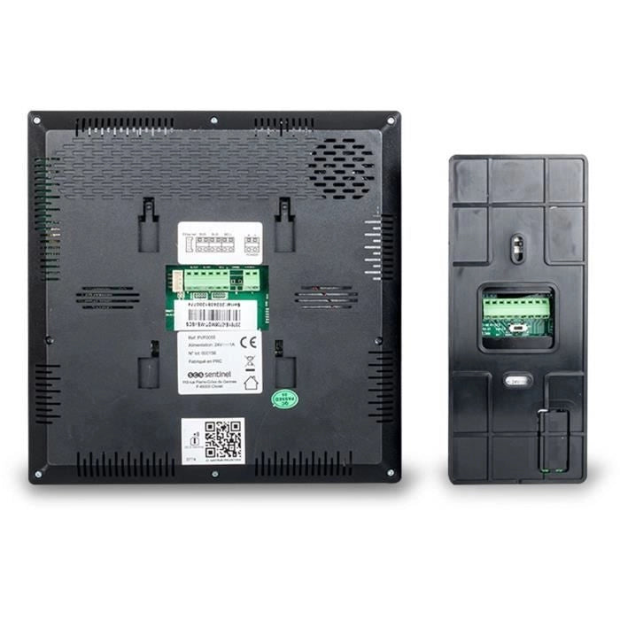 Videocitofono cablato connesso - SCS SENTINEL - VisioWifi - Visione notturna - Nero