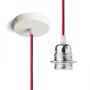 Cavo ELISA per portalampada da soffitto serie a sospensione BB+CR+PC 230V E27 28W