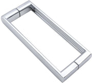 Maniglia Porta in Acciaio Inox - Maniglia Porta Douchi - Maniglia Porta in Acciaio Massello - Apertura 143mm da una Porta all'altra - Duraturo - Installazione Facile - Maniglia Porta