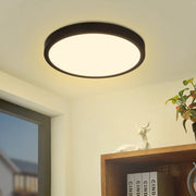 ZMH Lampada da soffitto plafoniera LED rotonda piatta 24W design moderno per soggiorno camera letto