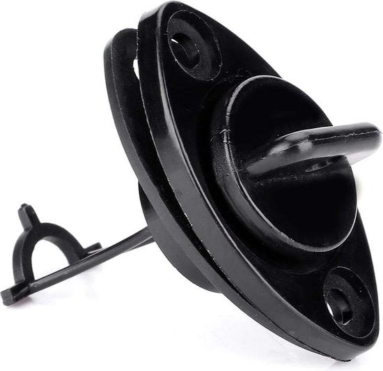 Aftapschroef portatile | set di stecchi portatili Bung - vite per tubi per kayak canoa - nero.