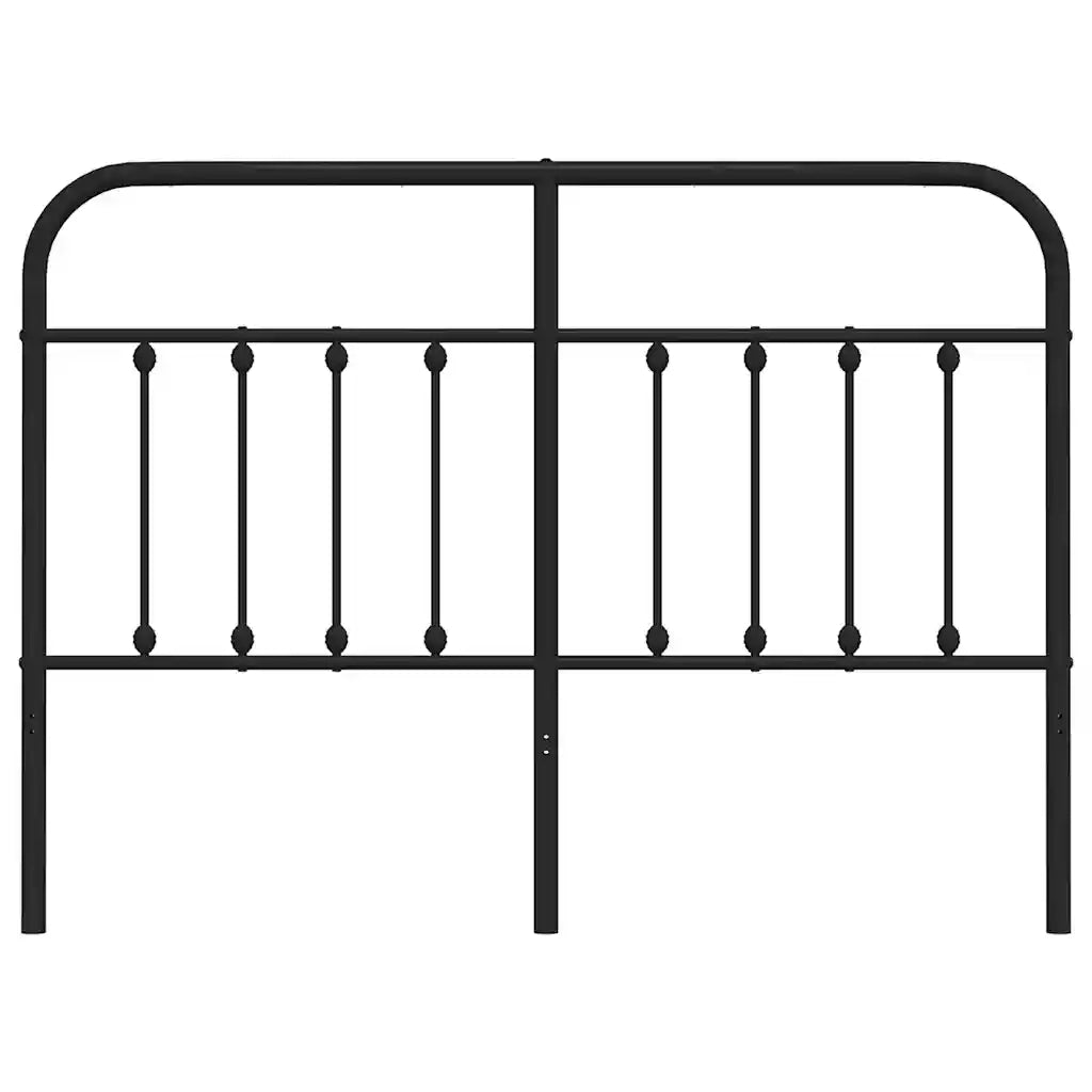 Testiera di Ricambio in Metallo Nero 135 cm 352610