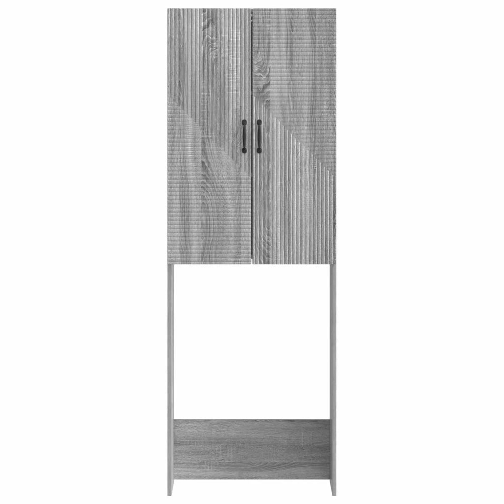 Mobile Bagno HAARLEM Sonoma grigio 66 x 25,5 x 190 cm 896921