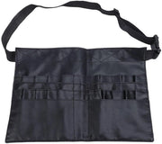 Supporto per pennelli per trucco con cinghia - Ospite per pennelli per trucco - Strumenti per la cura della persona - Materiale PU - Lavabile - Multifunzionale 36x26 cm - Borsa per trucco