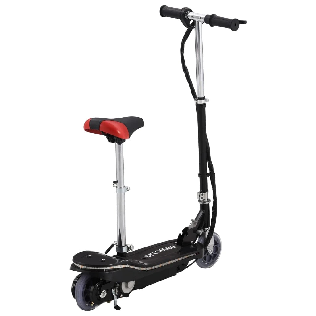 Monopattino elettrico con sedile e LED 120 watt nero 02_0004592