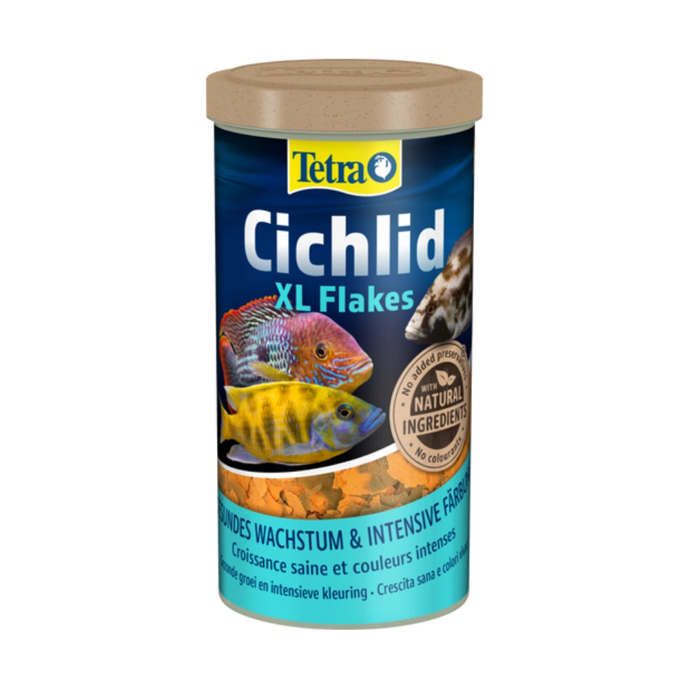 Tetra Cichlid XL Flakes - Mangime in fiocchi grandi per Ciclidi Formato: 500 ml