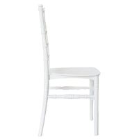 Set 2 Sedie 39x40x91 cm di Chiavari Design Classico Bianche