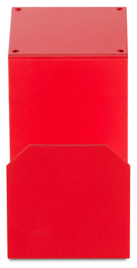 Portatubo Quadrato per Fontane da Giardino in Ferro Antiruggine Belfer 42/PGQ Rosso