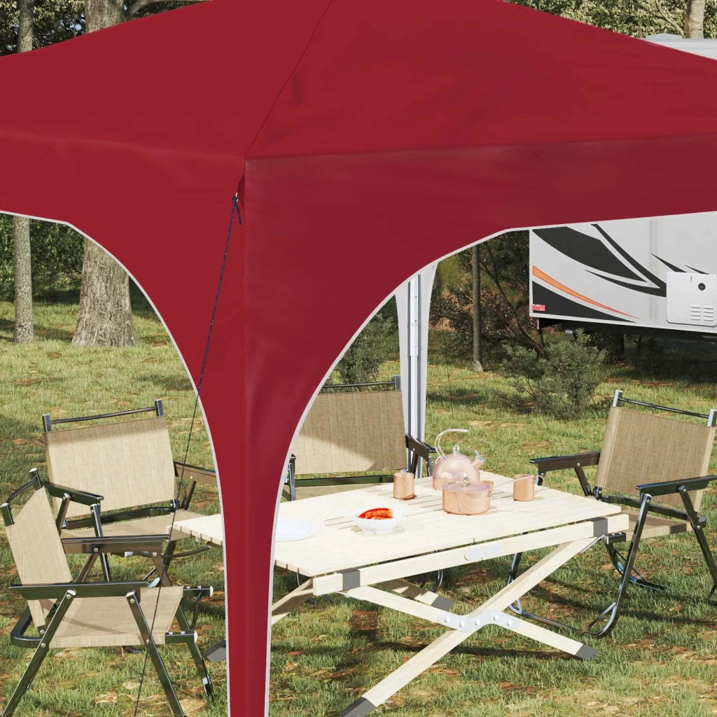 Tenda per feste a pop-up 290 x 290 x 245 cm Borgogna 42019851