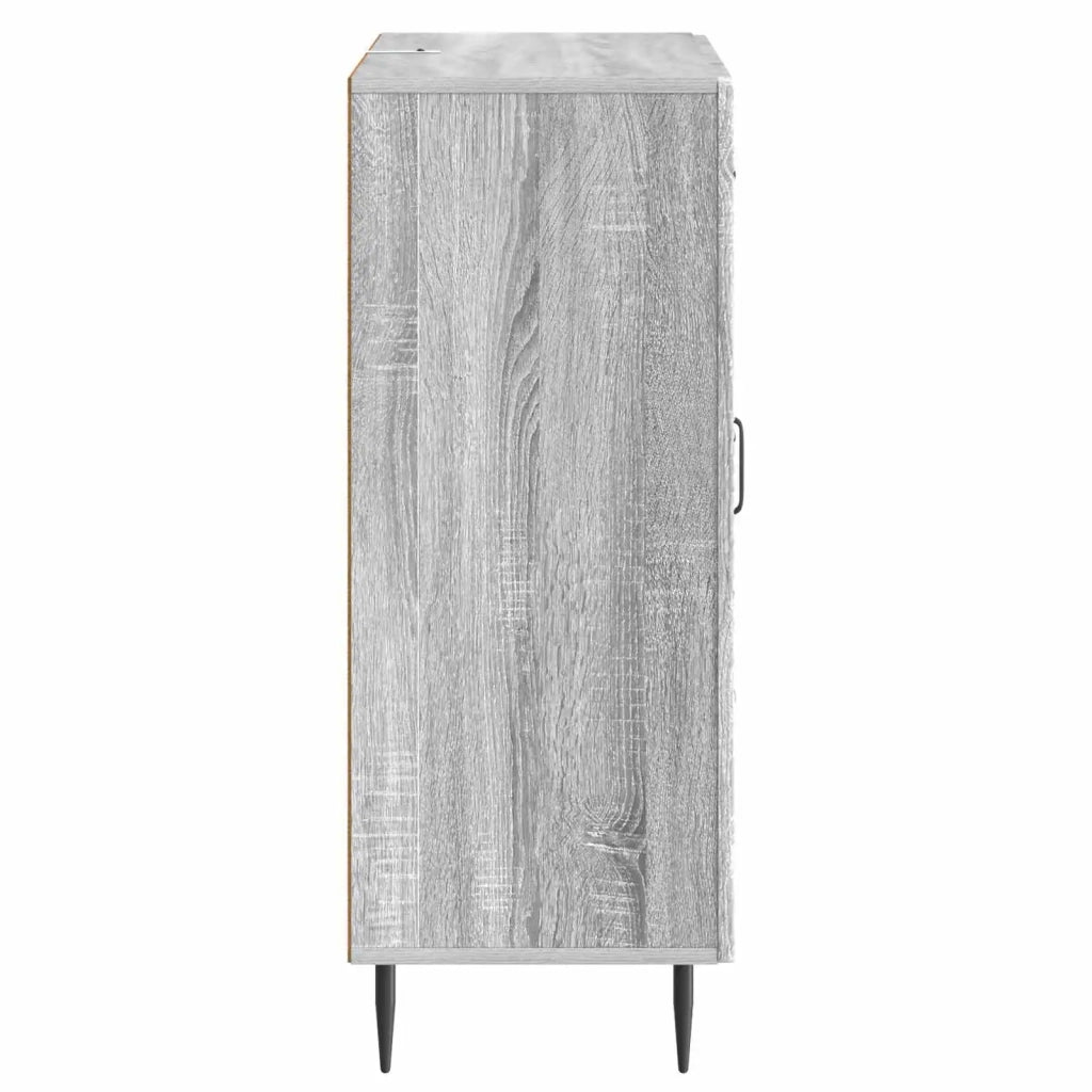 Credenza Grigio Sonoma 66 x 34,5 x 89,5 cm Legno ingegnerizzato