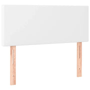 Testiera | Testata Bianca 80x5x78/88 cm in Similpelle