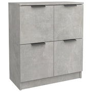Credenza | Madia | Buffet da pranzo | Armadio da pranzo Grigio Cemento 60x30x70 cm in Legno Multistrato