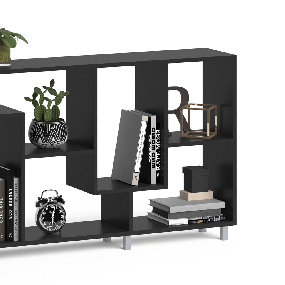 Vicco Divisorio per ambienti Nero 160.6 x 67.2 cm