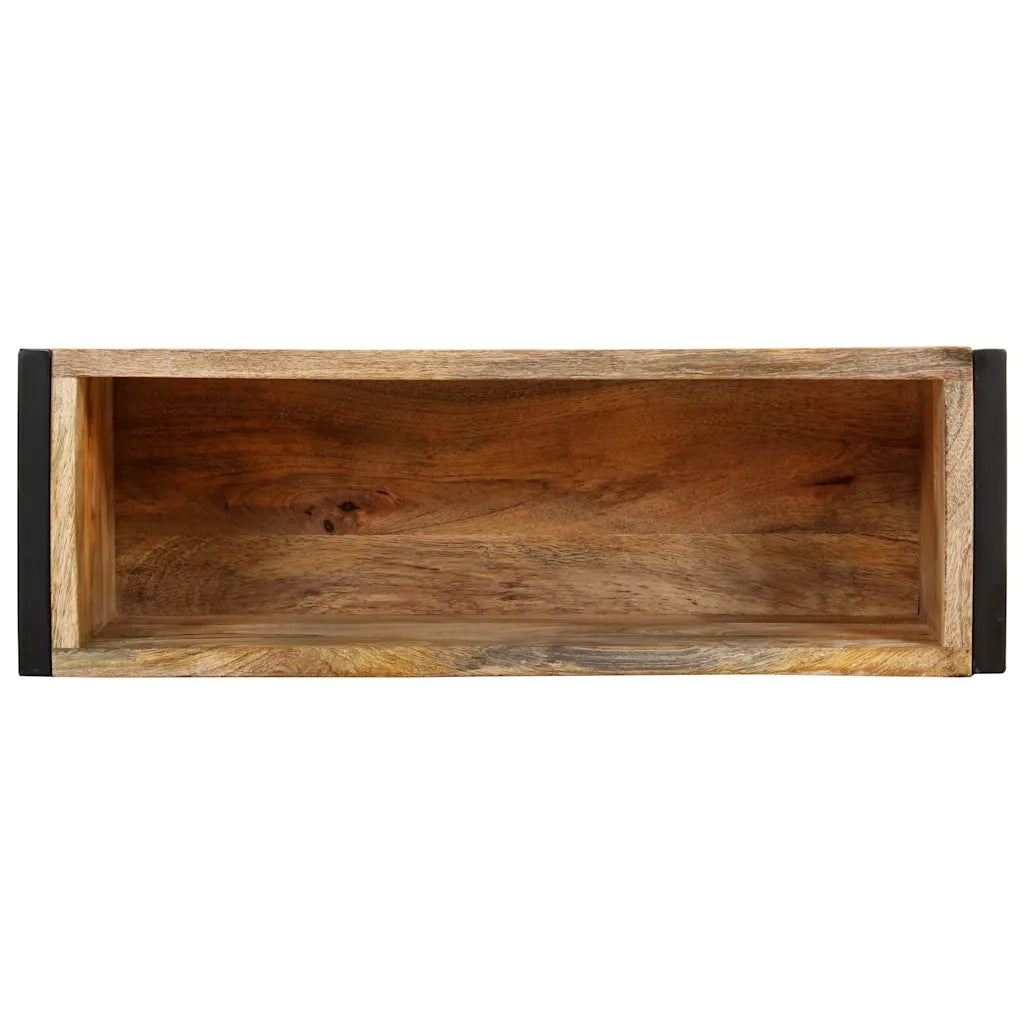 Fioriera 60x20x68 cm in Legno di Mango Grezzo 321941