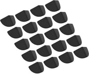 20 x Protezione angolare - Protezione angolare in silicio - Nero - Lavastoviglie - Finestra - Arredamento