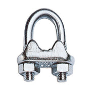 MORSETTO P/FUNE ACCIAIO D  6 MM EXPORT**- 100,0 pz